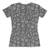 Заказать женскую футболку в Москве. Футболка с полной запечаткой (женская) Камни от skynatural - готовые дизайны и нанесение принтов.