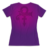 Заказать женскую футболку в Москве. Футболка с полной запечаткой (женская) Prince – Purple Rain_ от balden - готовые дизайны и нанесение принтов.