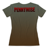 Заказать женскую футболку в Москве. Футболка с полной запечаткой (женская) Pennywise (1) от ПРИНТЫ ПЕЧАТЬ  - готовые дизайны и нанесение принтов.
