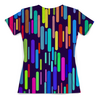 Заказать женскую футболку в Москве. Футболка с полной запечаткой (женская) Разноцветные Полосы от MariYang  - готовые дизайны и нанесение принтов.