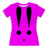 Заказать женскую футболку в Москве. Футболка с полной запечаткой (женская) Зайка Моя!! от Pinky-Winky - готовые дизайны и нанесение принтов.