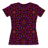 Заказать женскую футболку в Москве. Футболка с полной запечаткой (женская) purple от Vadim Koval - готовые дизайны и нанесение принтов.