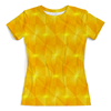 Заказать женскую футболку в Москве. Футболка с полной запечаткой (женская) Желтые квадраты от THE_NISE  - готовые дизайны и нанесение принтов.
