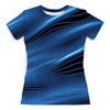 Заказать женскую футболку в Москве. Футболка с полной запечаткой (женская) Звуковые волны от THE_NISE  - готовые дизайны и нанесение принтов.