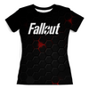 Заказать женскую футболку в Москве. Футболка с полной запечаткой (женская) Fallout от THE_NISE  - готовые дизайны и нанесение принтов.