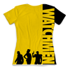 Заказать женскую футболку в Москве. Футболка с полной запечаткой (женская) Watchmen от OEX design - готовые дизайны и нанесение принтов.
