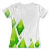 Заказать женскую футболку в Москве. Футболка с полной запечаткой (женская) The Sims 3 от THE_NISE  - готовые дизайны и нанесение принтов.