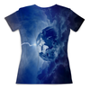 Заказать женскую футболку в Москве. Футболка с полной запечаткой (женская) Вселенная от The Spaceway  - готовые дизайны и нанесение принтов.