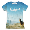 Заказать женскую футболку в Москве. Футболка с полной запечаткой (женская) Fallout от THE_NISE  - готовые дизайны и нанесение принтов.