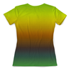 Заказать женскую футболку в Москве. Футболка с полной запечаткой (женская) Переход цвета от THE_NISE  - готовые дизайны и нанесение принтов.