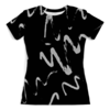 Заказать женскую футболку в Москве. Футболка с полной запечаткой (женская) Волна от THE_NISE  - готовые дизайны и нанесение принтов.