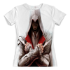 Заказать женскую футболку в Москве. Футболка с полной запечаткой (женская) Assassin's Creed от THE_NISE  - готовые дизайны и нанесение принтов.