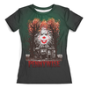 Заказать женскую футболку в Москве. Футболка с полной запечаткой (женская) Pennywise      от T-shirt print  - готовые дизайны и нанесение принтов.