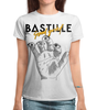 Заказать женскую футболку в Москве. Футболка с полной запечаткой (женская) Bastille от geekbox - готовые дизайны и нанесение принтов.