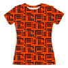 Заказать женскую футболку в Москве. Футболка с полной запечаткой (женская) Полосы от THE_NISE  - готовые дизайны и нанесение принтов.