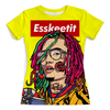 Заказать женскую футболку в Москве. Футболка с полной запечаткой (женская) Lil Pump от geekbox - готовые дизайны и нанесение принтов.