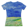 Заказать женскую футболку в Москве. Футболка с полной запечаткой (женская) Van Gogh от THE_NISE  - готовые дизайны и нанесение принтов.