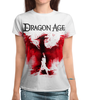 Заказать женскую футболку в Москве. Футболка с полной запечаткой (женская) Dragon Age от geekbox - готовые дизайны и нанесение принтов.