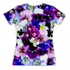 Заказать женскую футболку в Москве. Футболка с полной запечаткой (женская) Spring Flower от Fonzo - готовые дизайны и нанесение принтов.