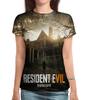 Заказать женскую футболку в Москве. Футболка с полной запечаткой (женская) Resident Evil от THE_NISE  - готовые дизайны и нанесение принтов.
