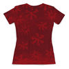 Заказать женскую футболку в Москве. Футболка с полной запечаткой (женская) Christmas от THE_NISE  - готовые дизайны и нанесение принтов.