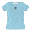 Заказать женскую футболку в Москве. Футболка с полной запечаткой (женская) Mandala II от Maria Mishina - готовые дизайны и нанесение принтов.