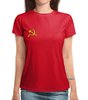 Заказать женскую футболку в Москве. Футболка с полной запечаткой (женская) Советский союз от weeert - готовые дизайны и нанесение принтов.