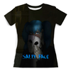 Заказать женскую футболку в Москве. Футболка с полной запечаткой (женская) Sally Face от weeert - готовые дизайны и нанесение принтов.