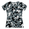 Заказать женскую футболку в Москве. Футболка с полной запечаткой (женская) Urban camouflage от THE_NISE  - готовые дизайны и нанесение принтов.