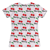 Заказать женскую футболку в Москве. Футболка с полной запечаткой (женская) Cherry от T-shirt print  - готовые дизайны и нанесение принтов.
