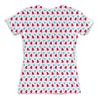 Заказать женскую футболку в Москве. Футболка с полной запечаткой (женская) С новым годом! от FireFoxa - готовые дизайны и нанесение принтов.