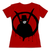 Заказать женскую футболку в Москве. Футболка с полной запечаткой (женская) V for Vendetta от OEX design - готовые дизайны и нанесение принтов.