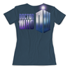 Заказать женскую футболку в Москве. Футболка с полной запечаткой (женская) Doctor Who от balden - готовые дизайны и нанесение принтов.
