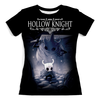 Заказать женскую футболку в Москве. Футболка с полной запечаткой (женская) Hollow Knight от geekbox - готовые дизайны и нанесение принтов.