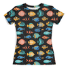 Заказать женскую футболку в Москве. Футболка с полной запечаткой (женская) FishDesign от balden - готовые дизайны и нанесение принтов.