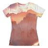 Заказать женскую футболку в Москве. Футболка с полной запечаткой (женская) Horizon Zero Dawn от GeekFox  - готовые дизайны и нанесение принтов.