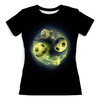 Заказать женскую футболку в Москве. Футболка с полной запечаткой (женская) Футбол от THE_NISE  - готовые дизайны и нанесение принтов.