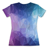 Заказать женскую футболку в Москве. Футболка с полной запечаткой (женская) Abstract color от THE_NISE  - готовые дизайны и нанесение принтов.