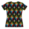 Заказать женскую футболку в Москве. Футболка с полной запечаткой (женская) Pattern от THE_NISE  - готовые дизайны и нанесение принтов.