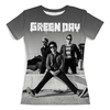 Заказать женскую футболку в Москве. Футболка с полной запечаткой (женская) Green Day от geekbox - готовые дизайны и нанесение принтов.