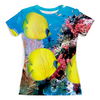 Заказать женскую футболку в Москве. Футболка с полной запечаткой (женская)  Морской риф от THE_NISE  - готовые дизайны и нанесение принтов.