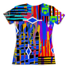 Заказать женскую футболку в Москве. Футболка с полной запечаткой (женская) Авторский стиль от mimiart  - готовые дизайны и нанесение принтов.