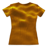 Заказать женскую футболку в Москве. Футболка с полной запечаткой (женская) Dynamic waves  от THE_NISE  - готовые дизайны и нанесение принтов.