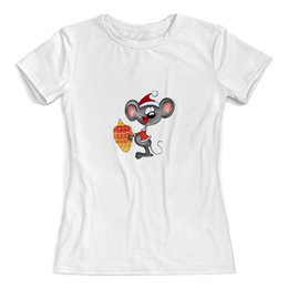 Заказать женскую футболку в Москве. Футболка с полной запечаткой (женская) год крысы от THE_NISE  - готовые дизайны и нанесение принтов.