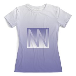 Заказать женскую футболку в Москве. Футболка с полной запечаткой (женская) NN011 от Nico Neumann - готовые дизайны и нанесение принтов.