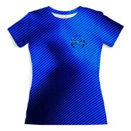 Заказать женскую футболку в Москве. Футболка с полной запечаткой (женская) Опель от THE_NISE  - готовые дизайны и нанесение принтов.