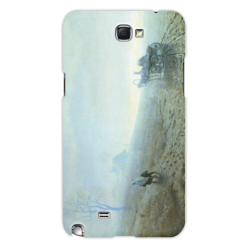 Printio Чехол для Samsung Galaxy Note 2 Осенняя распутица (картина архипа куинджи) жидкий чехол с блестками розовое небо 2 на samsung galaxy m11 самсунг галакси м11
