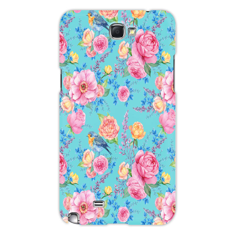 Printio Чехол для Samsung Galaxy Note 2 Цветы