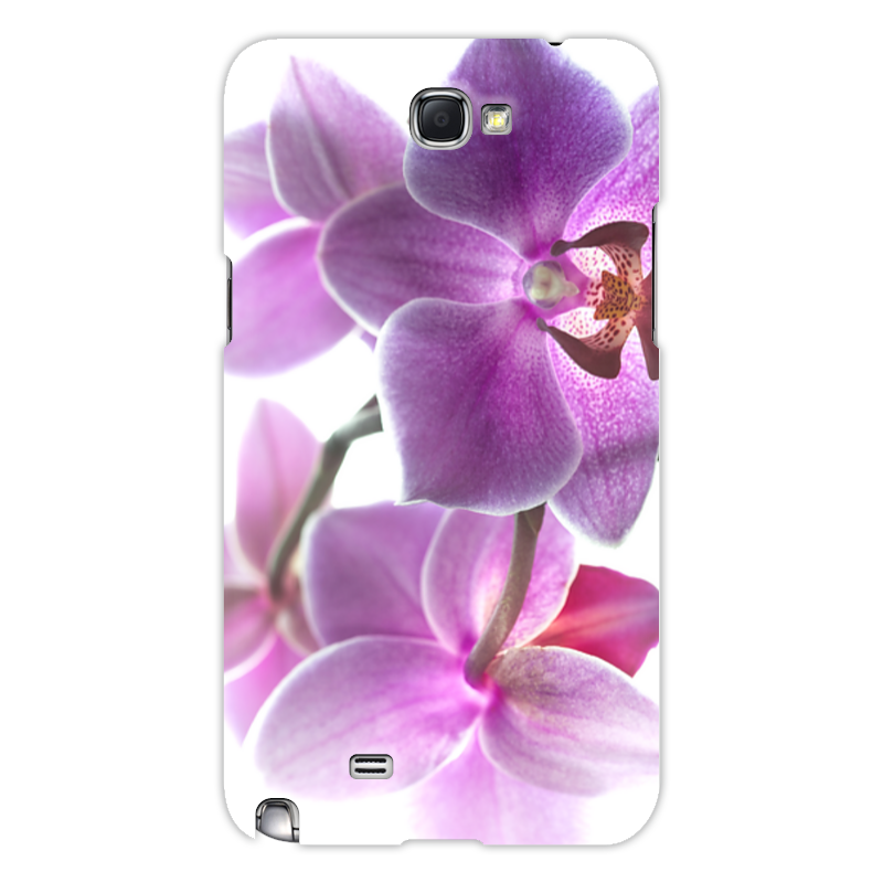 цена Printio Чехол для Samsung Galaxy Note 2 Орхидея