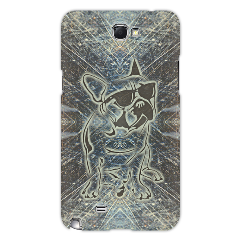 Printio Чехол для Samsung Galaxy Note 2 Doggy жидкий чехол с блестками модный парень в очках на samsung galaxy a01 самсунг гэлакси а01